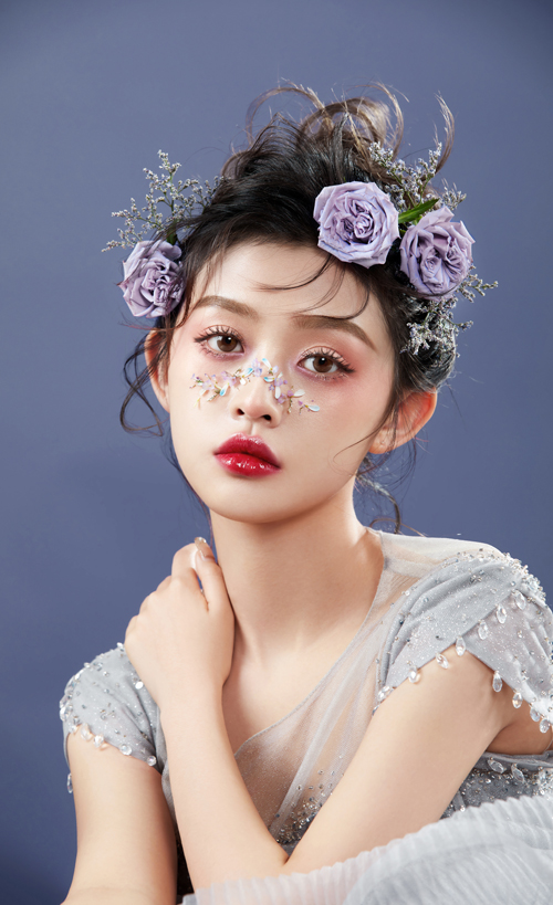 藍(lán)鈴勿忘我&油畫(huà)風(fēng)鮮花造型