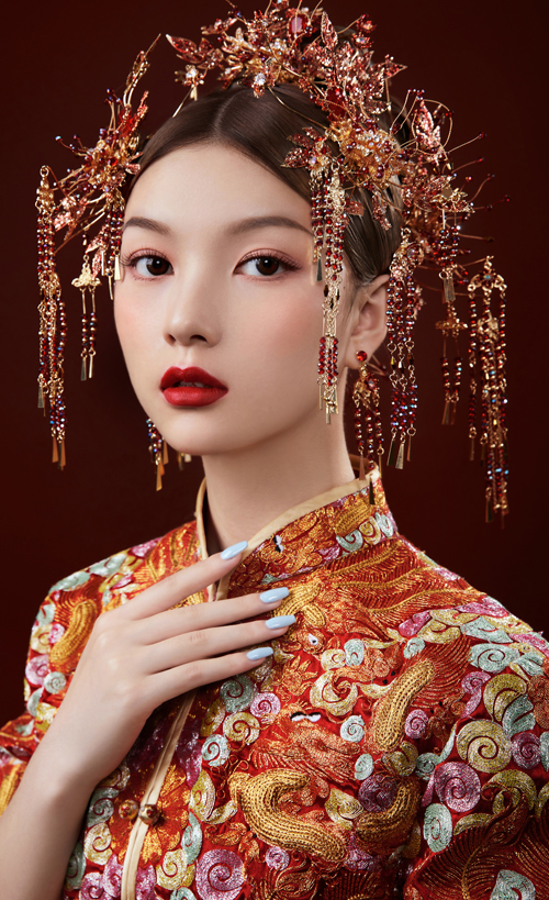 紅鸞-新娘迎親造型&華麗國(guó)風(fēng)紅妝秀禾