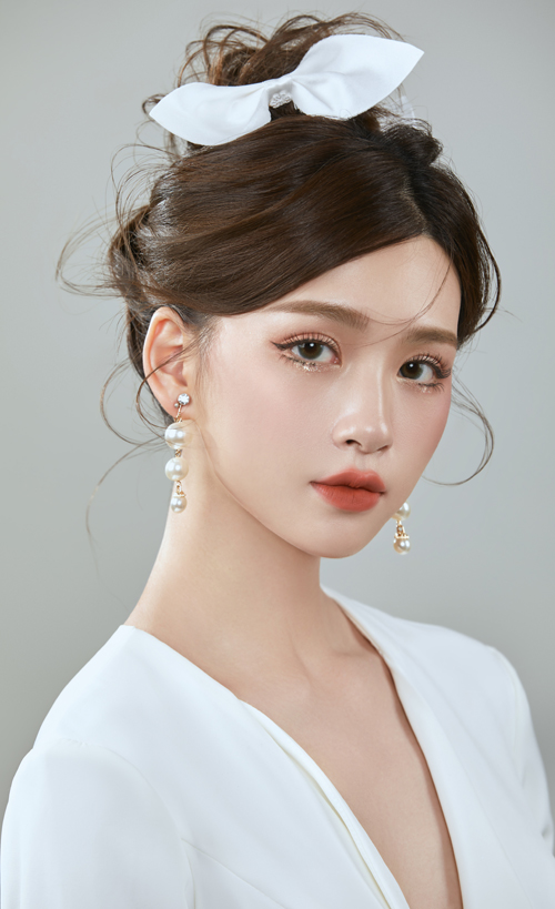 日系紋理抽絲造型&氣質(zhì)高盤發(fā)