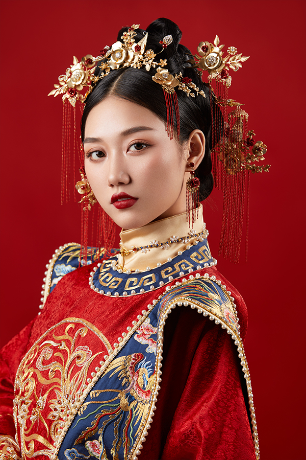 傾城 明制婚服造型