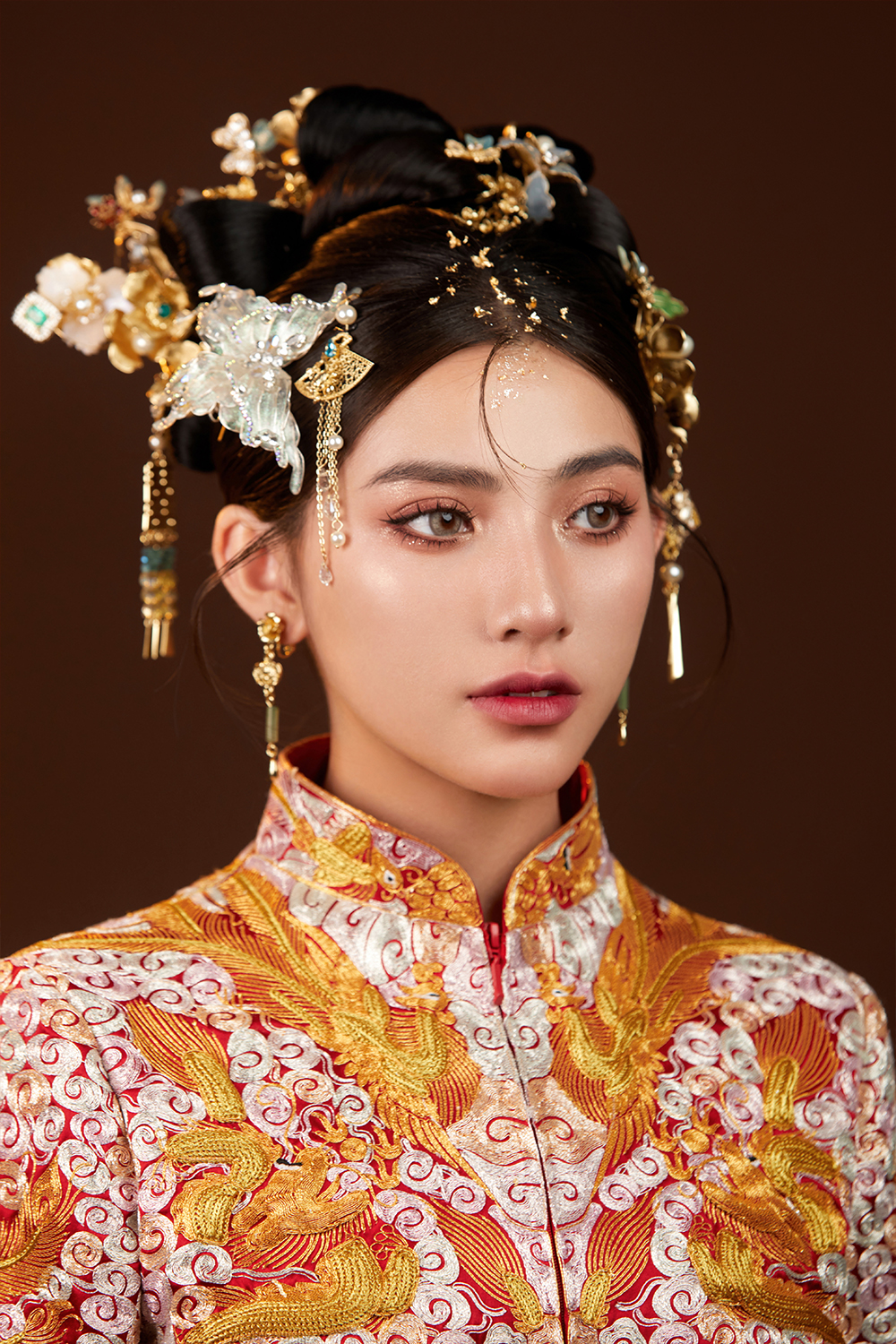 兩款豪門千金龍鳳褂&封神款高顱頂中式造型