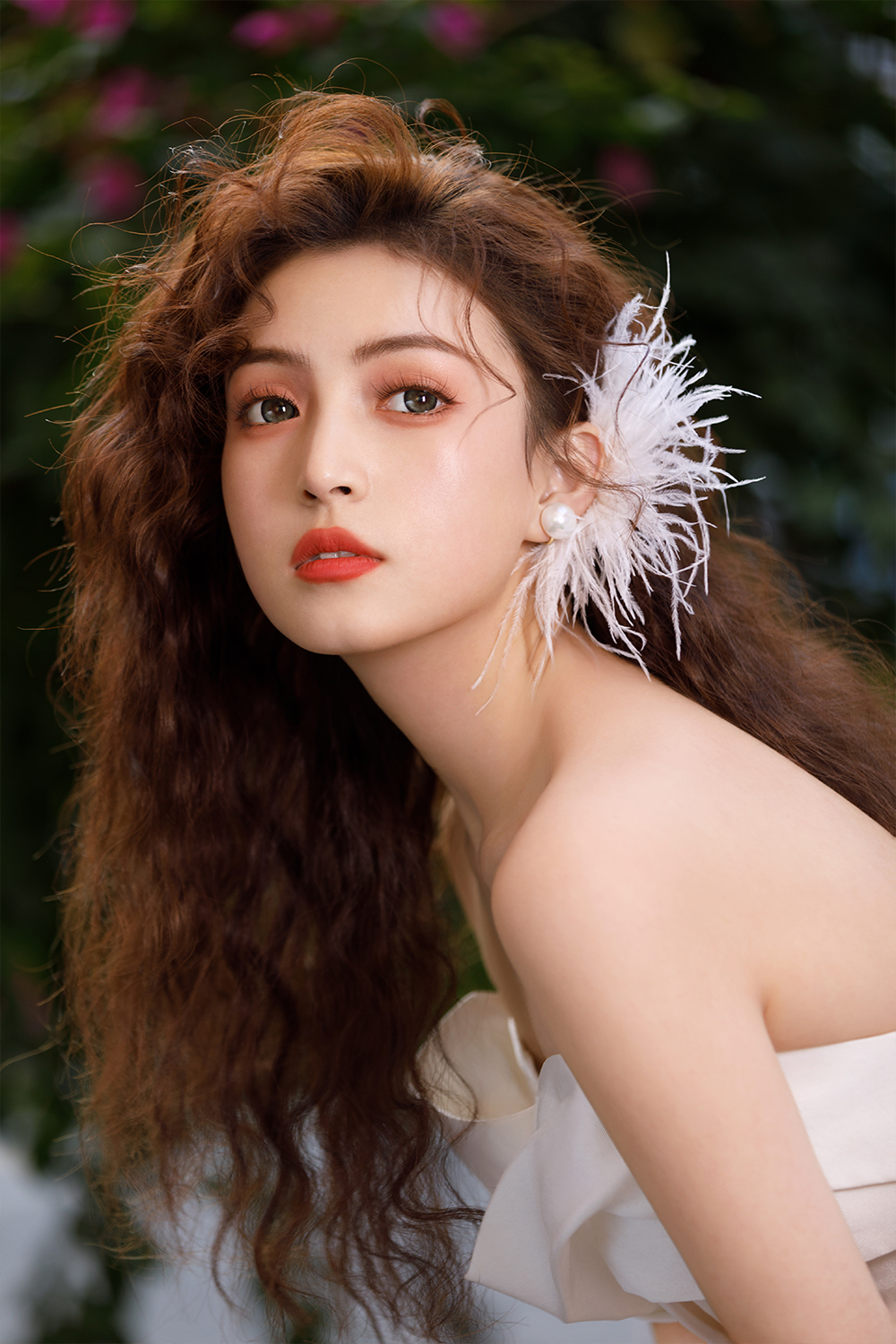 法式慵懶風羊毛卷造型